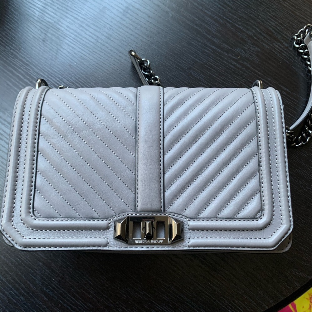 Rebecca Minkoff Quilted Crossbody Bag Like New - Picture 8 of 8
